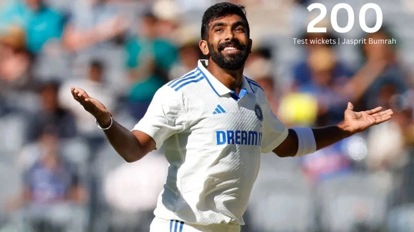 200 Test wickets for Jasprit Bumrah