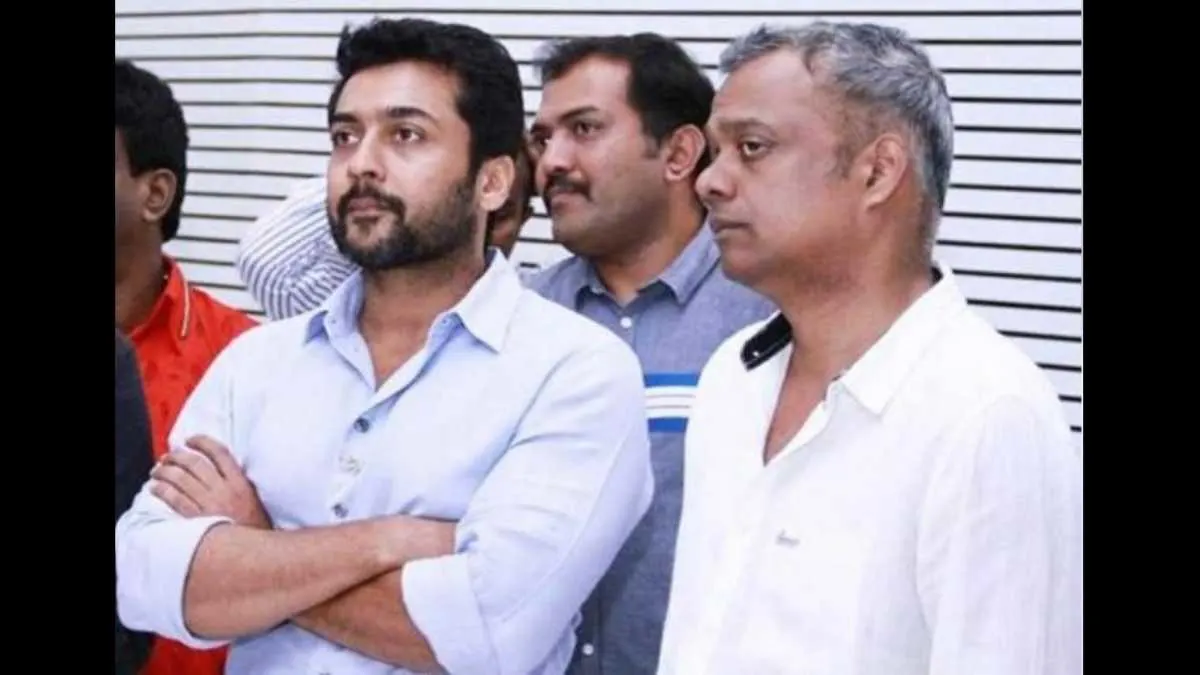 gautham vasudev menon with suriya