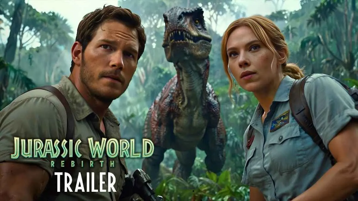 Jurassic world rebirth trailer