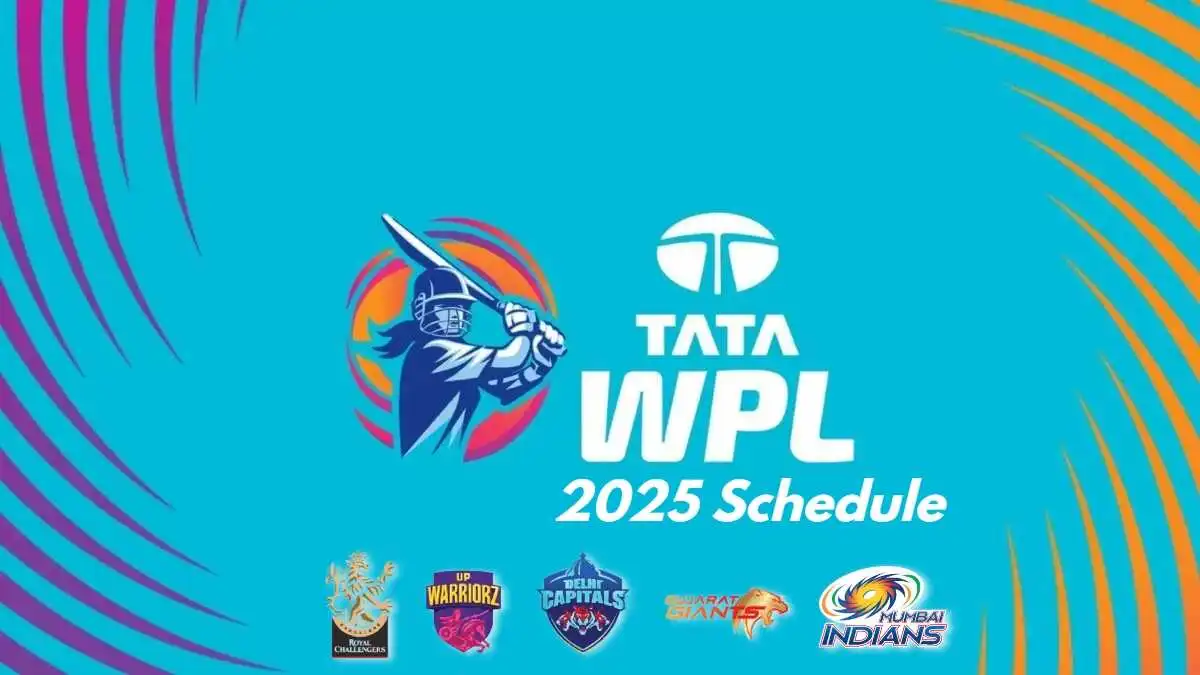 WPL 2025 Full Schedule